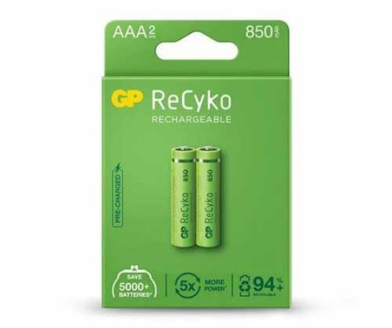 Acumulator R3 (AAA) NiMH 850mAh, 2 buc, GP ReCkyo